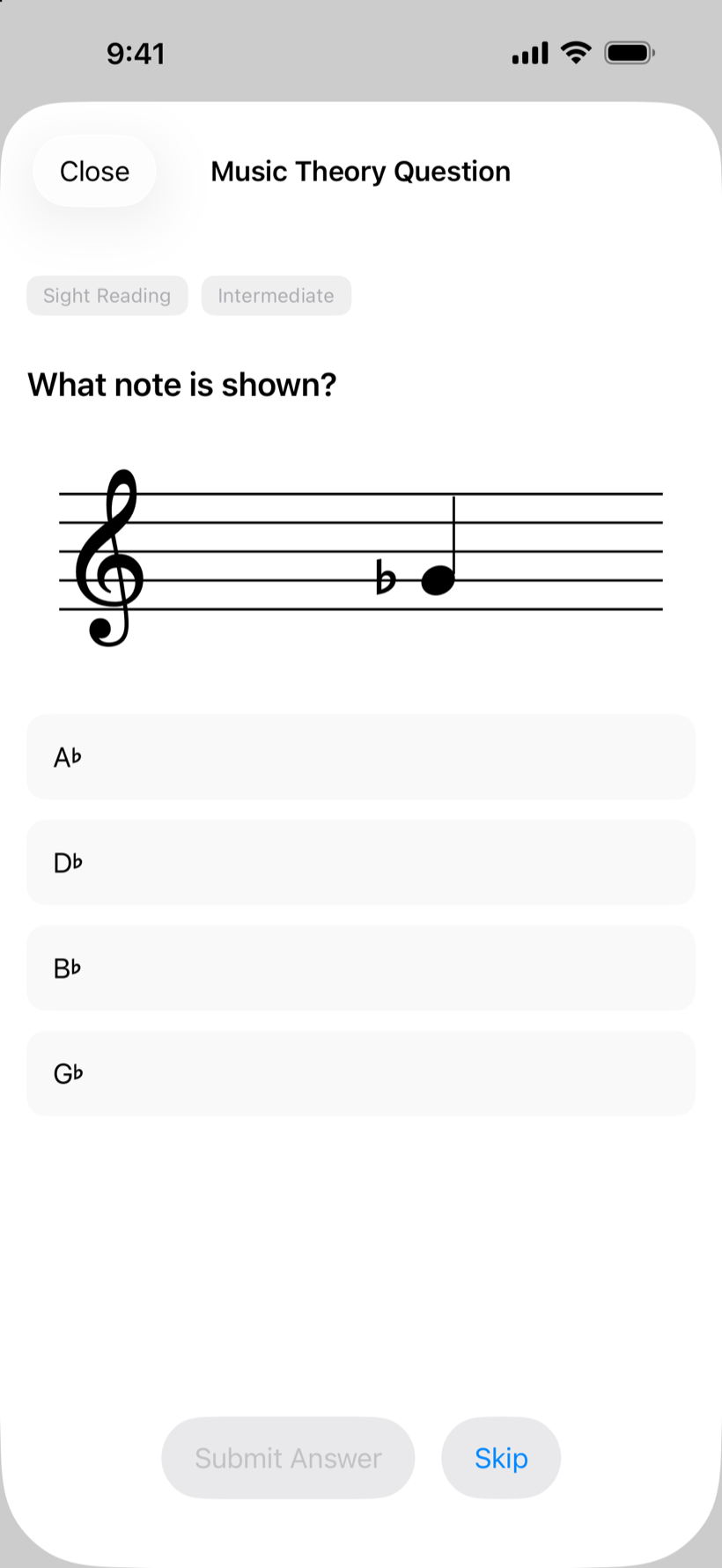 Music Theory Question